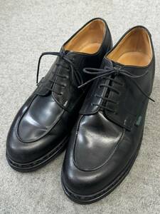 美品　 PARABOOT　パラブーツ　シャンボード　コードバン　ブラック　NOIR　Paraboot　CHAMBORD　フランス製　サイズ９　