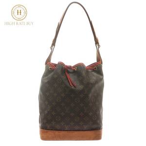 1円スタート LOUIS VUITTON ルイヴィトン ノエ M42224 SD0926 モノグラム 巾着型 ショルダーバッグ ワンショルダー 肩掛け ブラウン