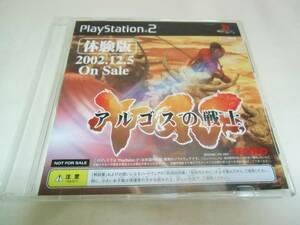 ▽PS2▽【非売品】テクモ アルゴスの戦士 体験版 動画確認済み