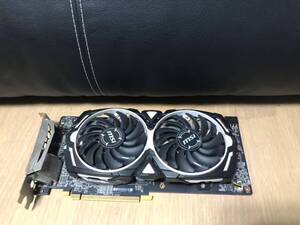 【中古品】【MSI】【動作確認済】グラフィックボード RADEON RX580 8GB PCパーツ PCIExpress ビデオカード【管理：10000017】