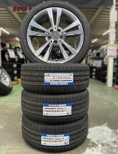 [中古] ベンツCクラス 純正 18インチ +[新品] トーヨー プロクセス スポーツ２ 225/45R18 2023年製 4本セット！Aクラス,Bクラス,Cクラス