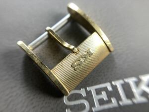 KS 純正品 15mm 尾錠 SEIKO セイコー キング セイコー buckle ゴールド gold ブレス ベルト KING SEIKO GENUINE 44KS 45KS 他 GP