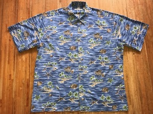 ★★Batik Bay★ハワイアンシャツ　柄シャツ★１００％COTTON★★USA輸入古着★★