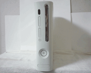 Xbox360　ホワイト　シルバー　グレー　本体のみ　ジャンク品　Microsoft