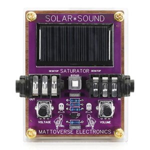 最落無し! Mattoverse Electronics　Solar Sound Desktop Saturator　/ a47450 　ローファイサウンドを生み出すサチュレーター　1円