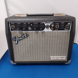 ★動作確認済★Fender フェンダー★DICE ダイス★ギターアンプ CELESTION EQUIPPED★ディストーション搭載★コンパクト 優れアンプ★