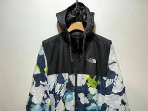 送料￥380 新品 正規品 USA限定 The North Face ザ ノースフェイス US-M プリント Cyclon Jacket 3 ナイロンジャケット