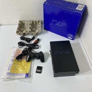 動作確認済み PlayStation2 PS2 本体 SCPH-18000 コントローラー メモリーカード 箱付き【送料無料】AAM1201大6180/1231