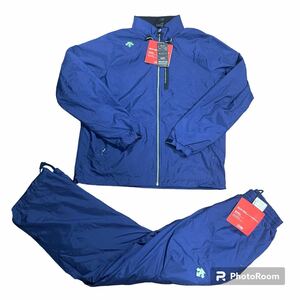 【未使用・タグ付き】DESCENTE ATHLETIC EKS+ デサント　ジャージ　セットアップ　上下　HEAT CONTROLシャカシャカ　Oサイズ