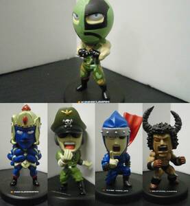 キン肉マン フィギュアコレクション 超人血盟軍 ソルジャー/ブロッケンJr/ザニンジャ/アシュラマン/バッファローマン/キン消し/食玩/ガチャ