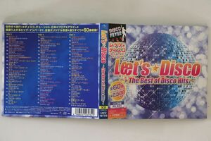 3discs CD Various Lets Disco -The Best Of Disco Hits- UICZ16779 Universal Music 紙ジャケ /00330