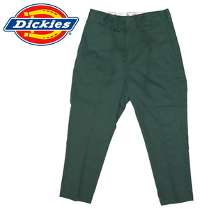 Dickies (ディッキーズ) 181M40WD16 TCストレッチテーパードアンクルイージーパンツ 8分丈 DK012 GHハンターグリーン S