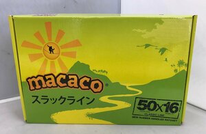 【未使用品】MACACO スラックライン 16m×5cm マカコ SLACKLINE CLASSIC LINE (管理番号：059111) 80