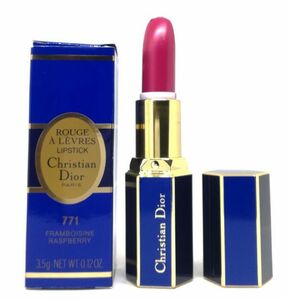 DIOR クリスチャン ディオール ルージュ ア レーヴル #771 口紅 3.5ｇ ☆ほぼ未使用　送料220円