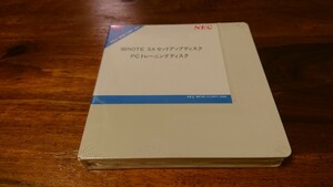 新品未開封 98NOTE SX セットアップディスク PCトレーニングディスク NEC PC-9801 98ノート