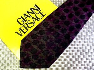 ★2792S★新品【ドット デザイン 柄】ヴェルサーチ【GIANNI VERSACE】ネクタイ