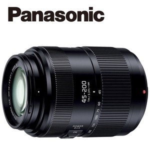 パナソニック Panasonic LUMIX G VARIO 45-200mm F4.0-5.6 II POWER O.I.S. H-FSA45200 ルミックス 望遠レンズ ミラーレス カメラ 中古