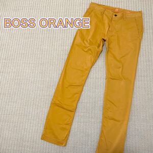 サイズM BOSS ORANGE リラックス ボトムス オレンジ ストレッチ