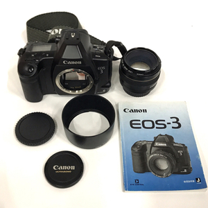 1円 CANON EOS 3 EF 50mm 1:1.4 一眼レフ フィルムカメラ オートフォーカス