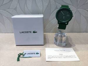 【新品】LACOSTE ラコステ メンズ腕時計 LC.79.1.29.3202 グリーン☆未使用