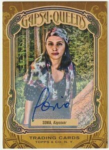 2011 TOPPS GYPSY QUEEN Sonia Kaposvar Auto 直筆サインカード