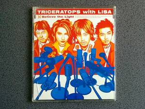 ★送185円★24H内発送★TRICERATOPS with LISA Believe The Light★再生確認済★