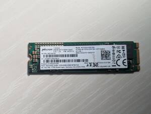 Micron SSD256GB【動作確認済み】2330