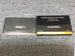 G4F236◆新古品◆ シャネル CHANEL オイルコントロールティッシュ あぶらとり紙 150シート リフィル