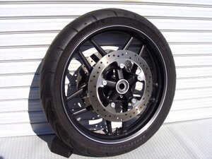 ◎V-ROD VRSCDX 純正フロントホイール（後期型キャスト ブラック 19×3.0 ハーレー ナイトロッド スペシャル ホイール VROD Vロッド