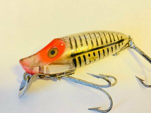 40s Heddon『RIVER RUNT SPOOK Sinker』初期 金目凹目 2ピースリグ 希少 オールドへドン リバーラント オールドルアー オールドタックル