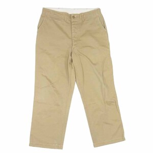 TENDERLOIN テンダーロイン コットン チノパンツ ベージュ系 M【中古】