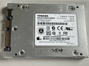 TOSHIBA SSD 256GB【動作確認済み】2526