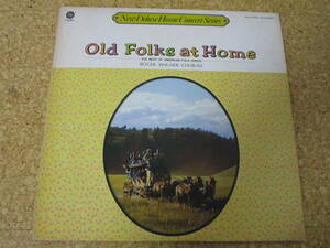 ◎The Roger Wagner Chorale　ロジェー・ワグナー★Old Folks At Home - The Best Of American Folk Songs/日本 Double ＬＰ盤☆シート　