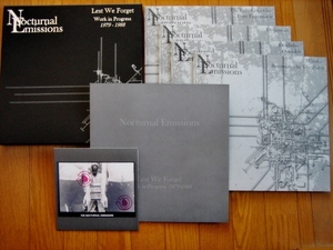 NOCTURNAL EMISSIONS / LEST WE FORGET WORK IN PROGRESS 1979－1988　ノイズ　インダストリアル　VINYL ON DEMAND