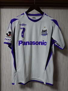 ■1125■ガンバ大阪 UMBRO アンブロ ユニホーム M-L ENDO #7 Jリーグ●