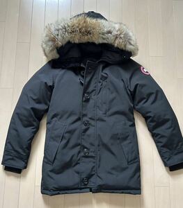 美品！【国内正規品】CANADA GOOSE カナダグース ダウンジャケット ジャスパー パーカー 3438JM サイズXS ブラック