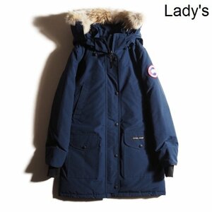 C0121P ▼CANADA GOOSE カナダグース▼ 新品 6660LA Trillium Parka Fusion Fit Heritage ダウンジャケット ネイビー M 秋冬 rb mks