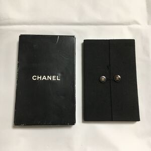 送料一律430円 新品未使用 希少 レア CHANEL シャネル メモ帳 ココマーク ブラック 箱付き