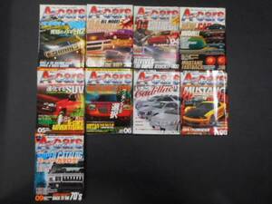 A 　CARS 　エーカーズ　アメ車　マッスル 2004年 ９冊（１２）　　アメ車　マッスルカー　カーレース　等