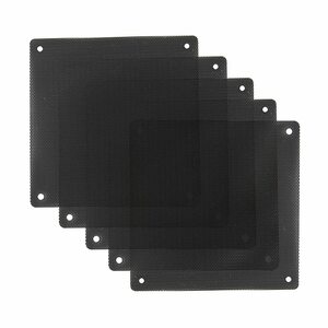 メッシュ 120mm×120mm グリル 10枚セット 交換用 ケースファン 防塵 ファン フィルター 防塵メッシュ PC用 pc