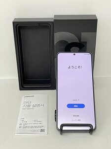 910【美品】 Galaxy S21 5G　SM-G991NZAEKOD 海外版 SIMフリー 韓国版 ファントムグレー