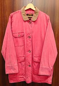 Eddie bauer / エディーバウアー カバーオール ビンテージ(80s～90s) 黒タグ レッド M