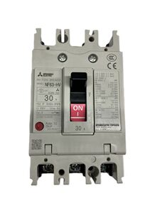 高性能ノーヒューズ遮断器 3極 AC/DC共用 50Aフレーム NF63-HV-3P-30A