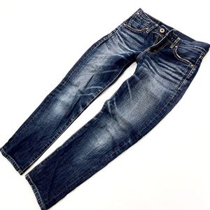 リーバイス ☆ LEVIS OW606-0003 テーパード デニムパンツ ストレッチ無し ジーンズ W27 インディゴ 素晴らしい色落ち♪ 日常着◎■Ja4960