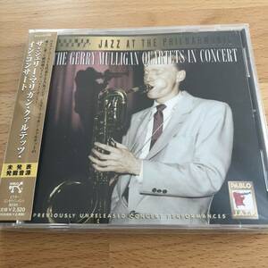 【帯付/CD】ザ・ジェリー・マリガン・カルテット／イン・コンサート