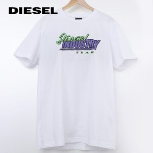 XLサイズ DIESEL ディーゼル ロゴ Tシャツ DIEGOSK37 メンズ ブランド 白 ホワイト