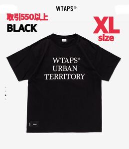 WTAPS 2024SS WUT SS TEE BLACK XLサイズ ダブルタップス URBAN TERRITORY ロゴ 半袖 Tシャツ T-SHIRT SIGN X-LARGE 