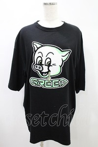 MILKBOY / GREED TEE ブラック H-24-11-11-021-MB-TO-KB-ZT102