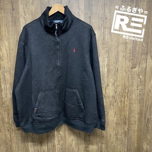 古着 3XB POLO RALPH LAUREN ポロラルフローレン ボアブルゾン フリースジャケット 4136