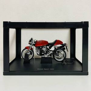 【中古品】AUTOart MOTORCYCLE オートアート 1/12 Ducati Sport 1000 RED ドゥカティ スポーツ ミニバイク